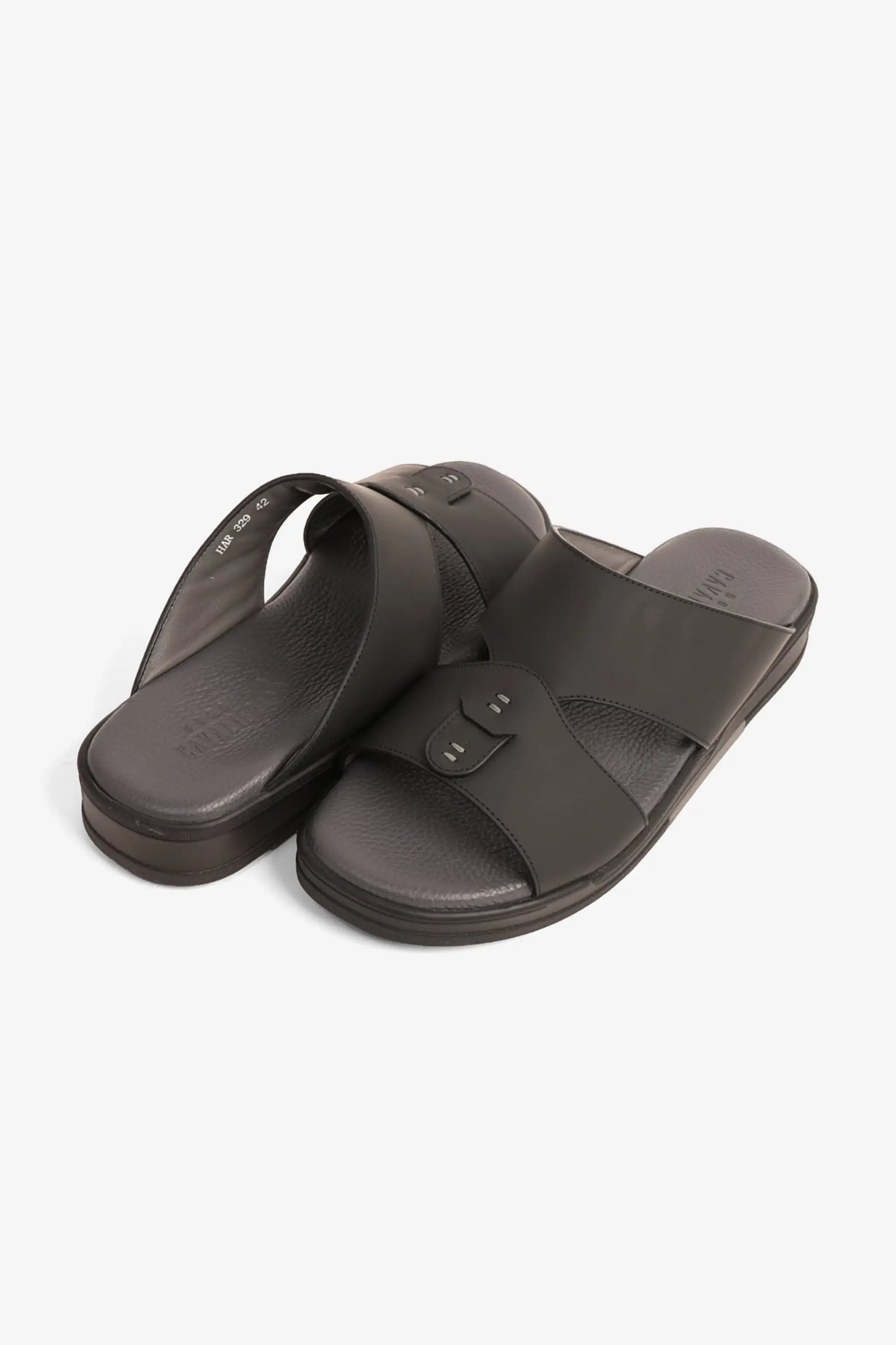 Uomo Cavalier Mens Sandals Black