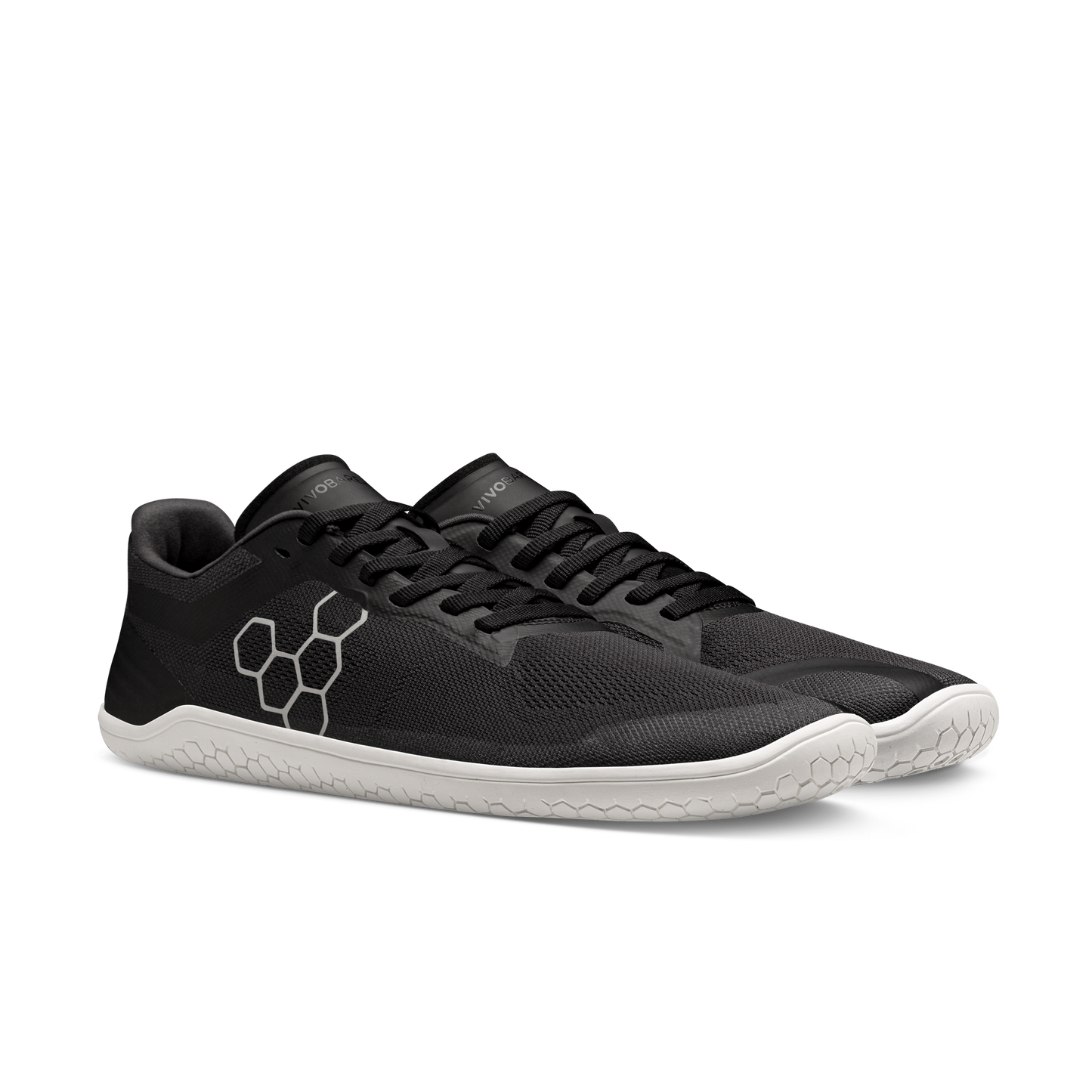 Vivobarefoot Geo Racer II Womens Obsidian Black