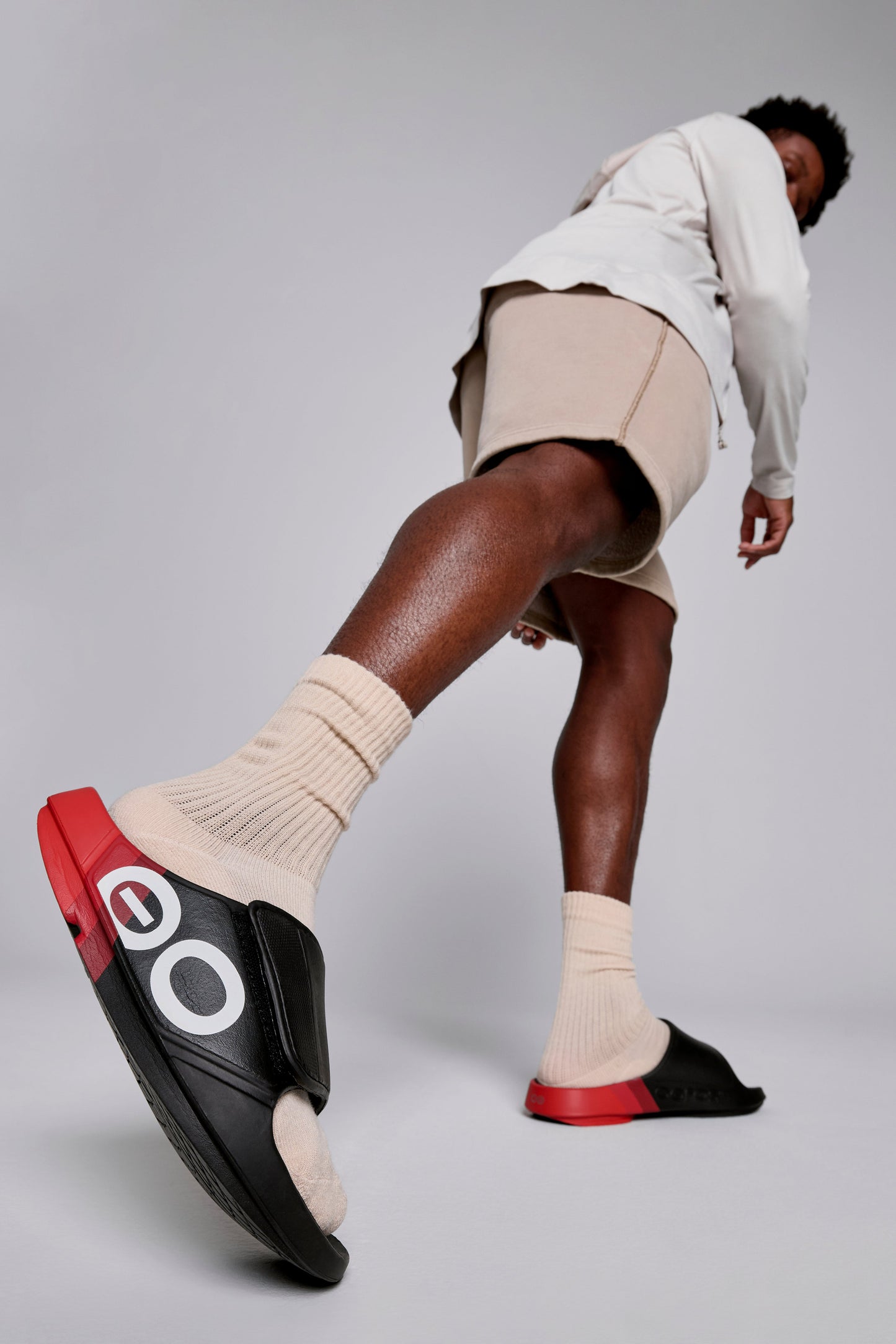 OOFOS UNISEX OOAHH SANDALS - FIRE RALLY - Sole Therapy