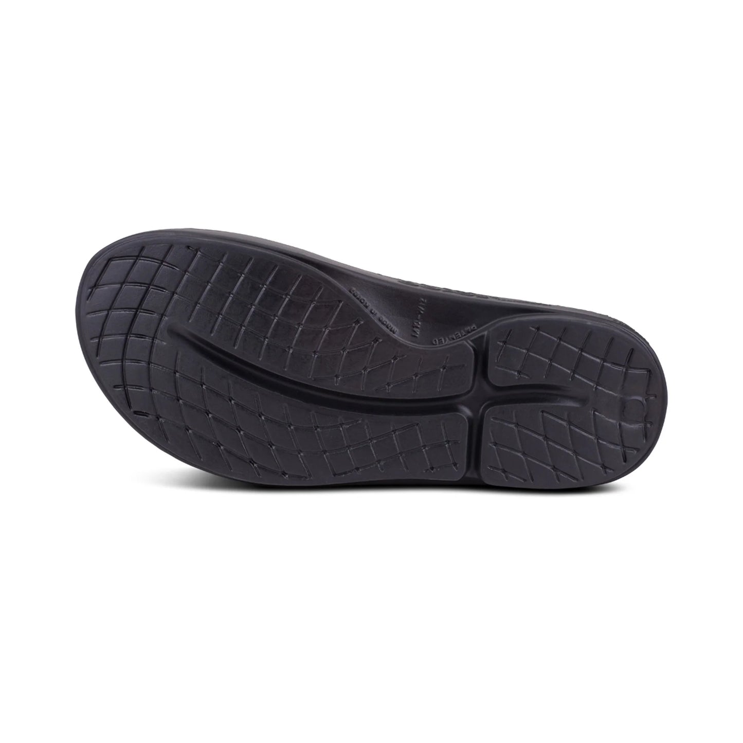 OOFOS UNISEX OOAHH SPORT SLIDE SANDAL - BLACK - Sole Therapy