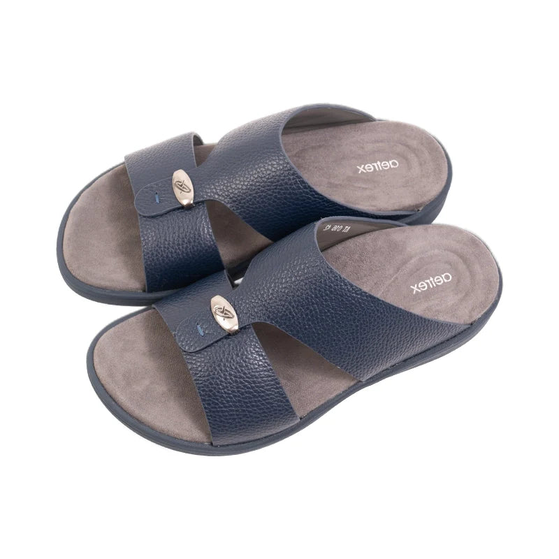 Aetrex Men's Orthopedic Hybrid Sandals - Navy