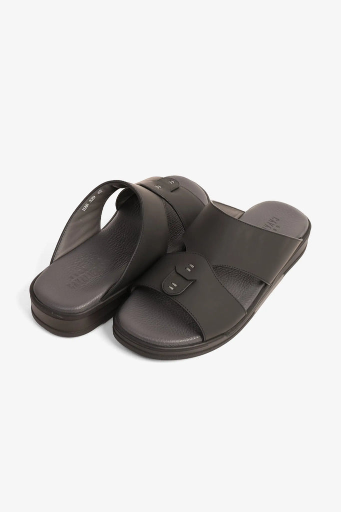 Uomo Cavalier Mens Sandals Black