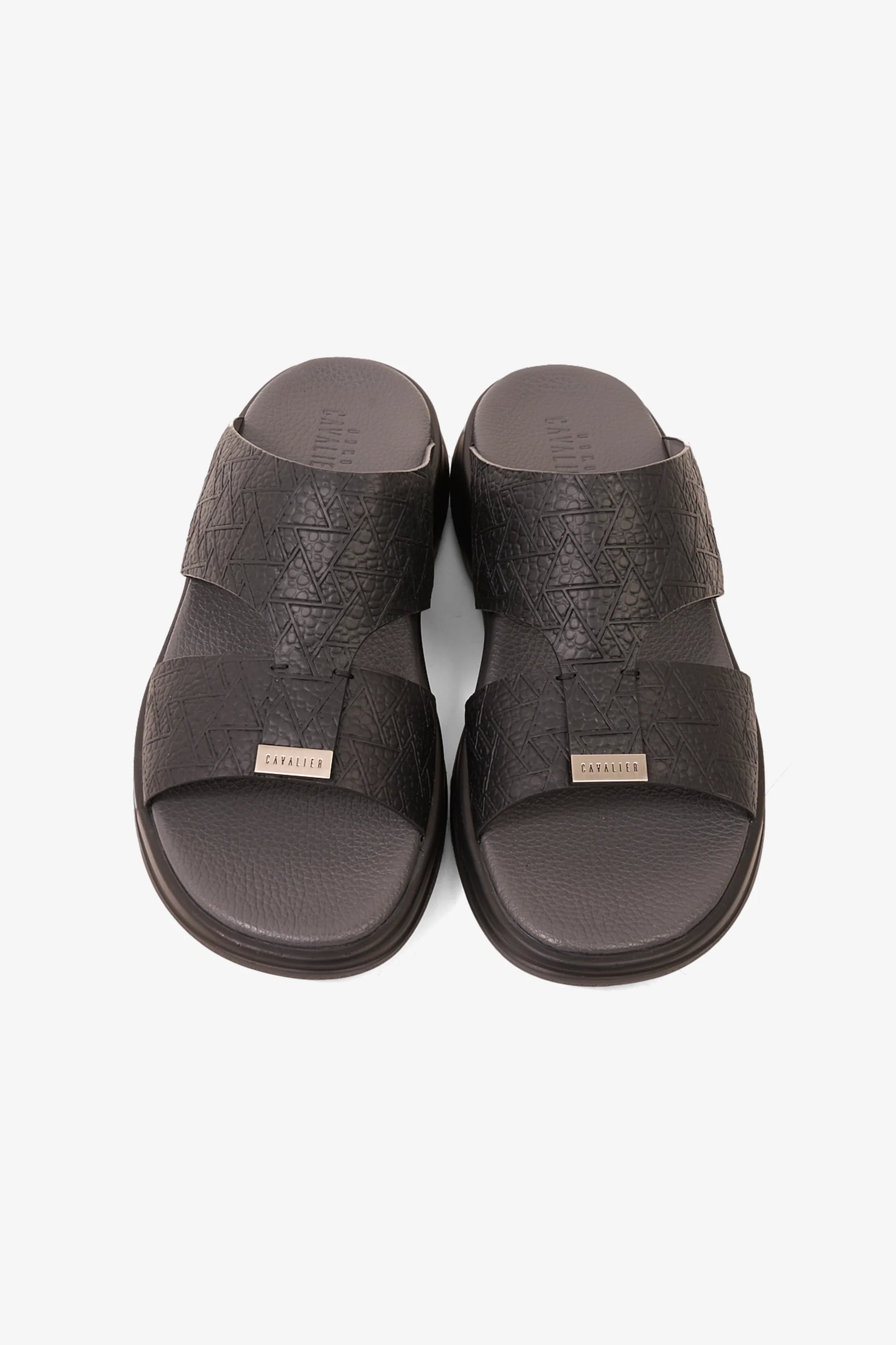 UOMO CAVALIER MEN'S THERABOUNCE ROYALE BLACK - Seventy7