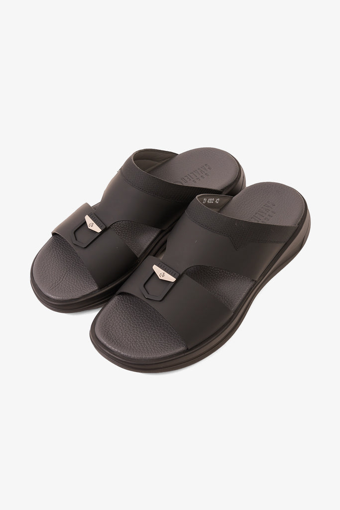 UOMO CAVALIER MENS PULSE ARABIC SANDALS  BLACK