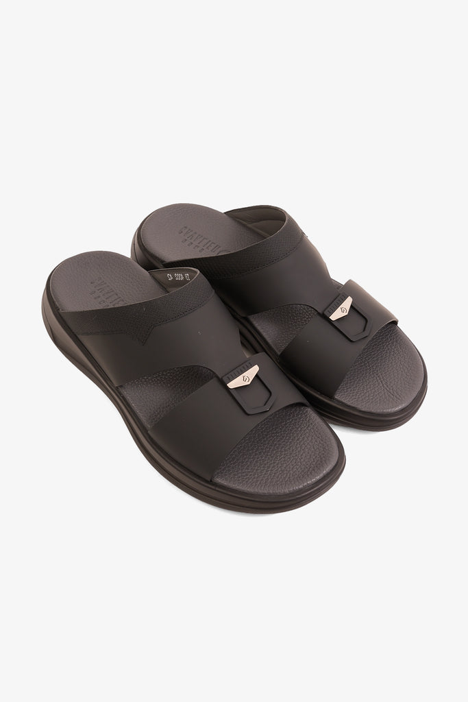 UOMO CAVALIER MENS PULSE ARABIC SANDALS  BLACK