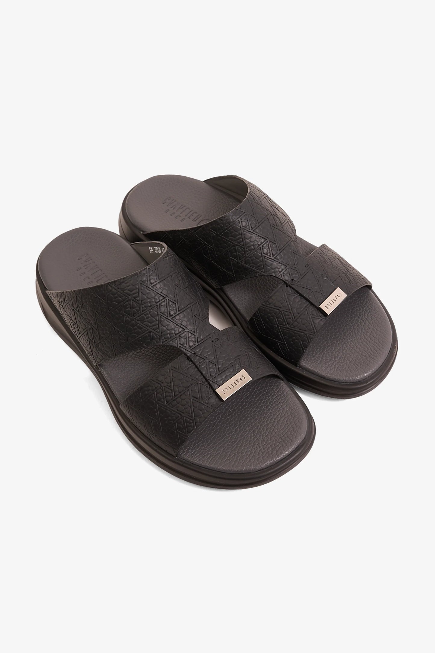 UOMO CAVALIER MEN'S THERABOUNCE ROYALE BLACK - Seventy7