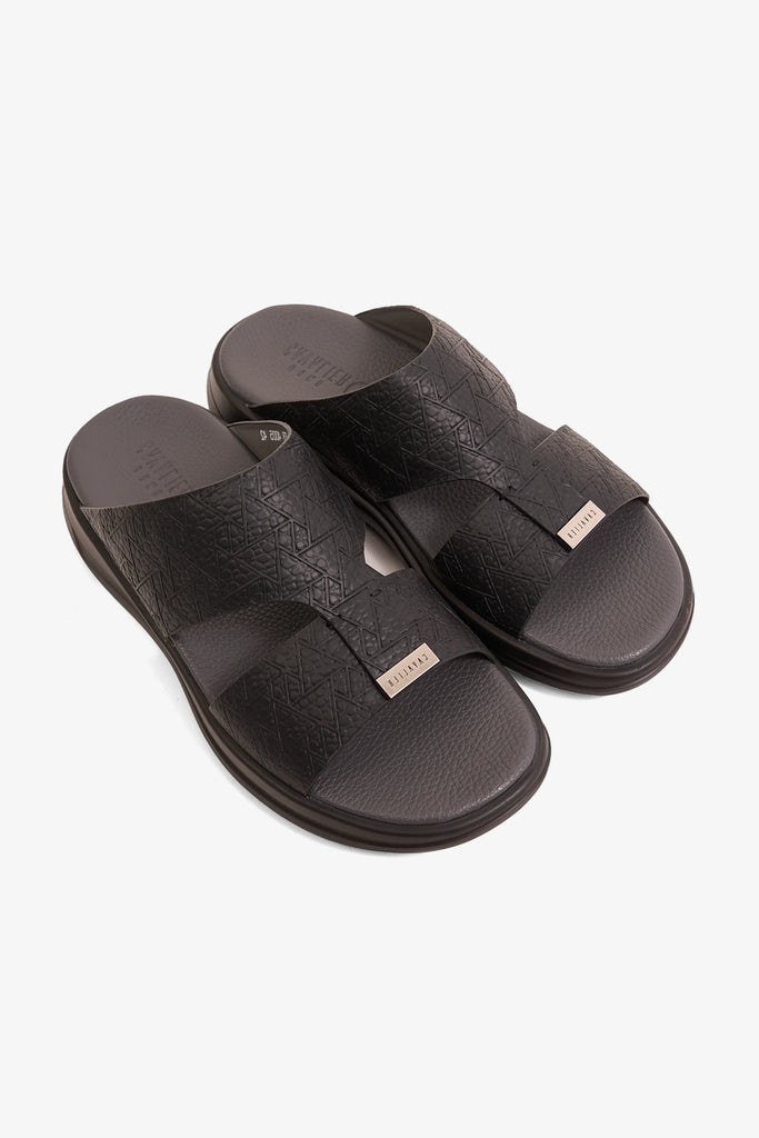 UOMO CAVALIER MEN'S THERABOUNCE ROYALE BLACK - Seventy7