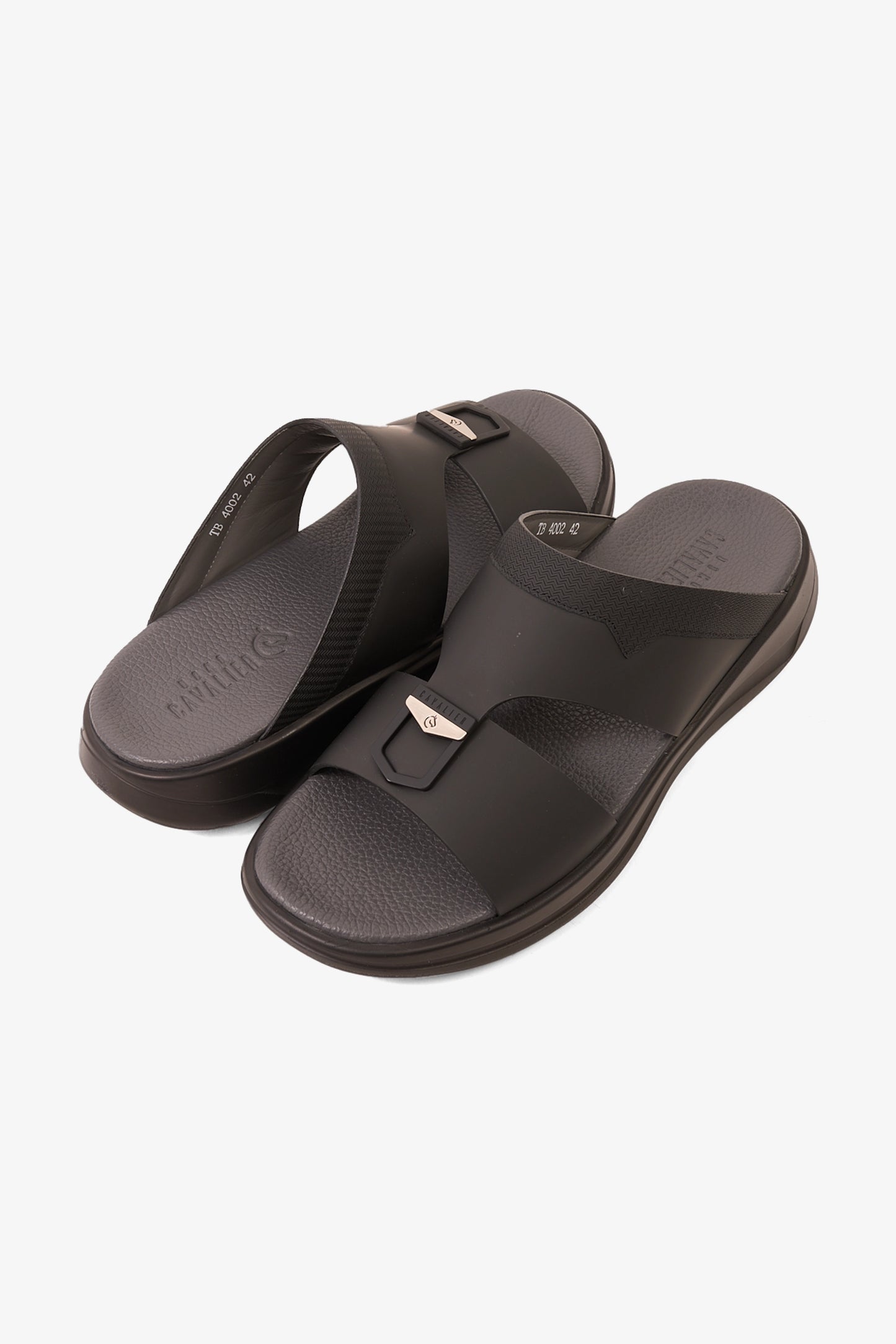 UOMO CAVALIER MENS PULSE ARABIC SANDALS  BLACK