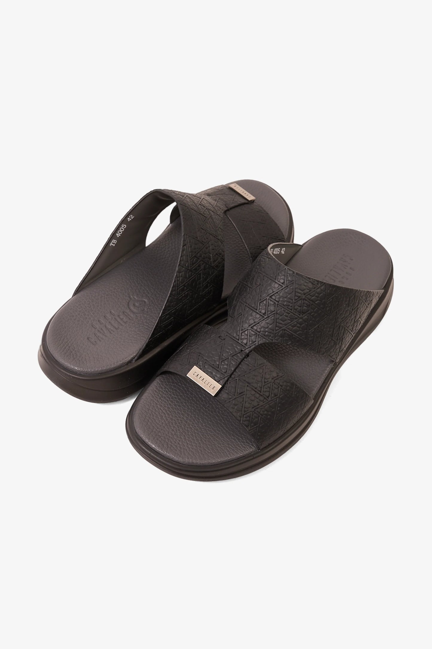 UOMO CAVALIER MEN'S THERABOUNCE ROYALE BLACK - Seventy7