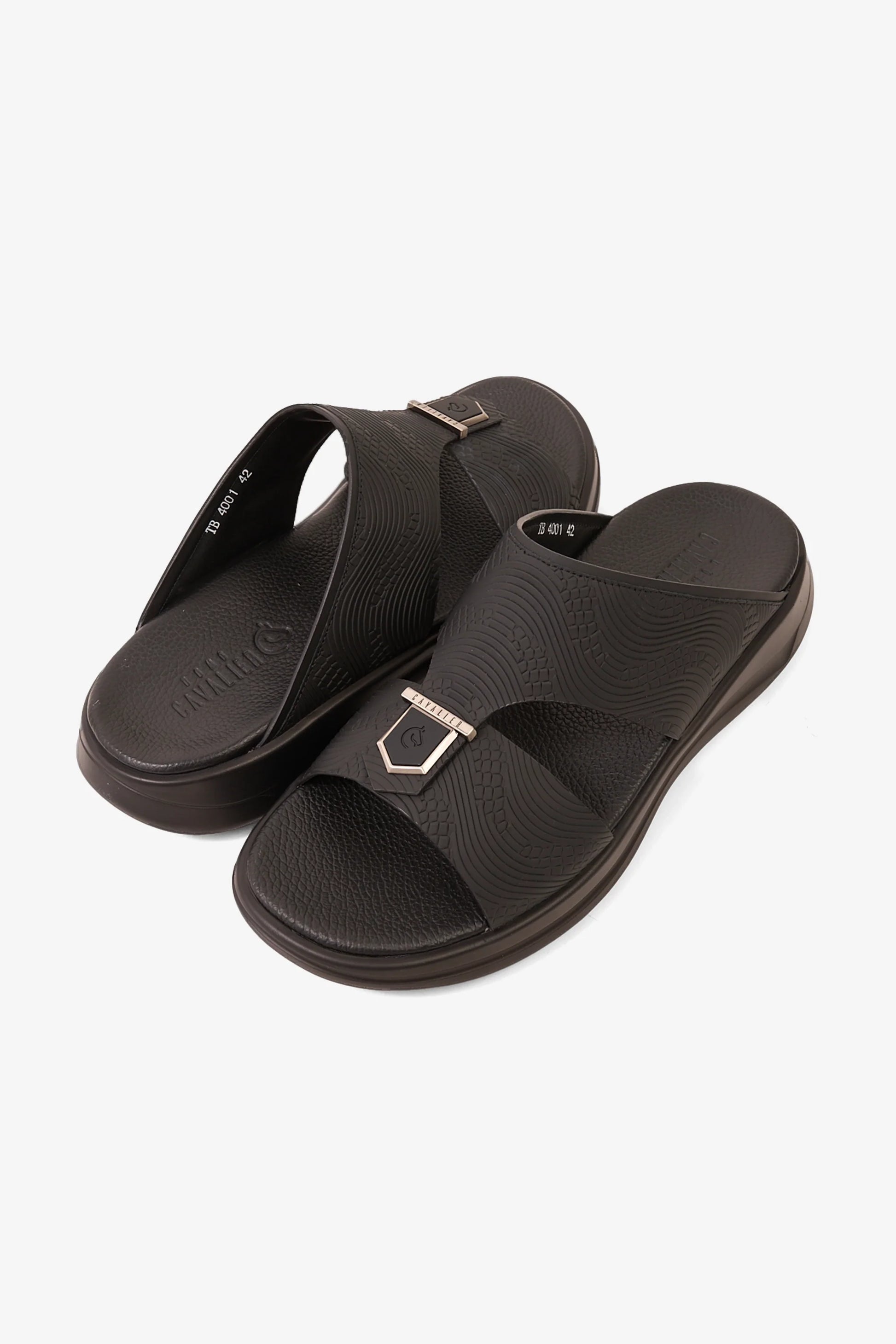 UOMO CAVALIER MEN'S THERABOUNCE LUXE BLACK - Seventy7