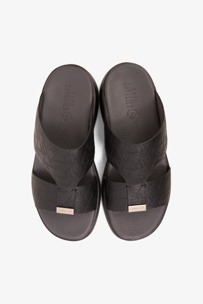 UOMO CAVALIER MEN'S THERABOUNCE ROYALE BLACK - Seventy7