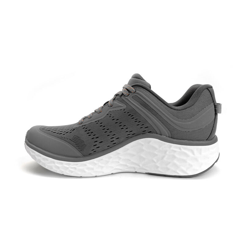 AETREX CHASE ARCH SUPPORT SNEAKERS GREY - Sole Therapy