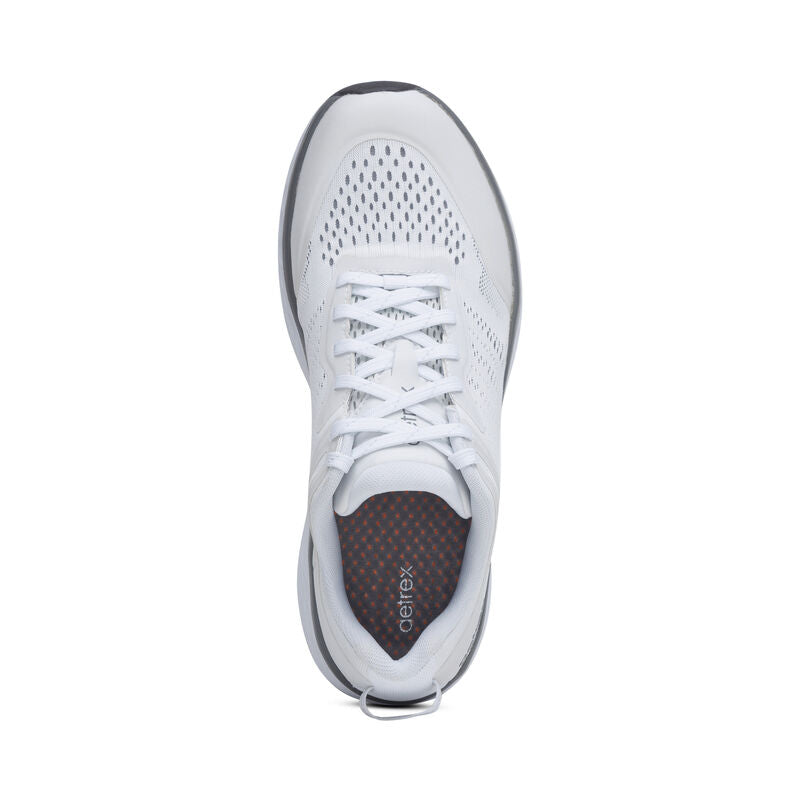 AETREX CHASE ARCH SUPPORT SNEAKERS WHITE - Sole Therapy
