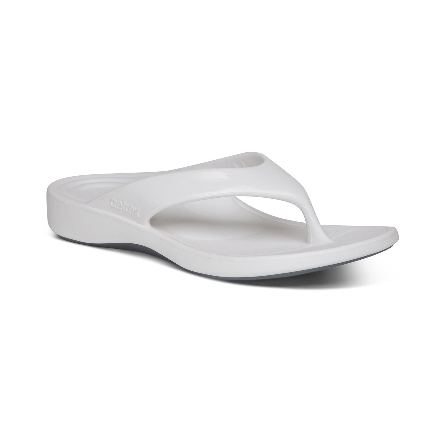 Aetrex Maui Flips Women - White - Sole Therapy