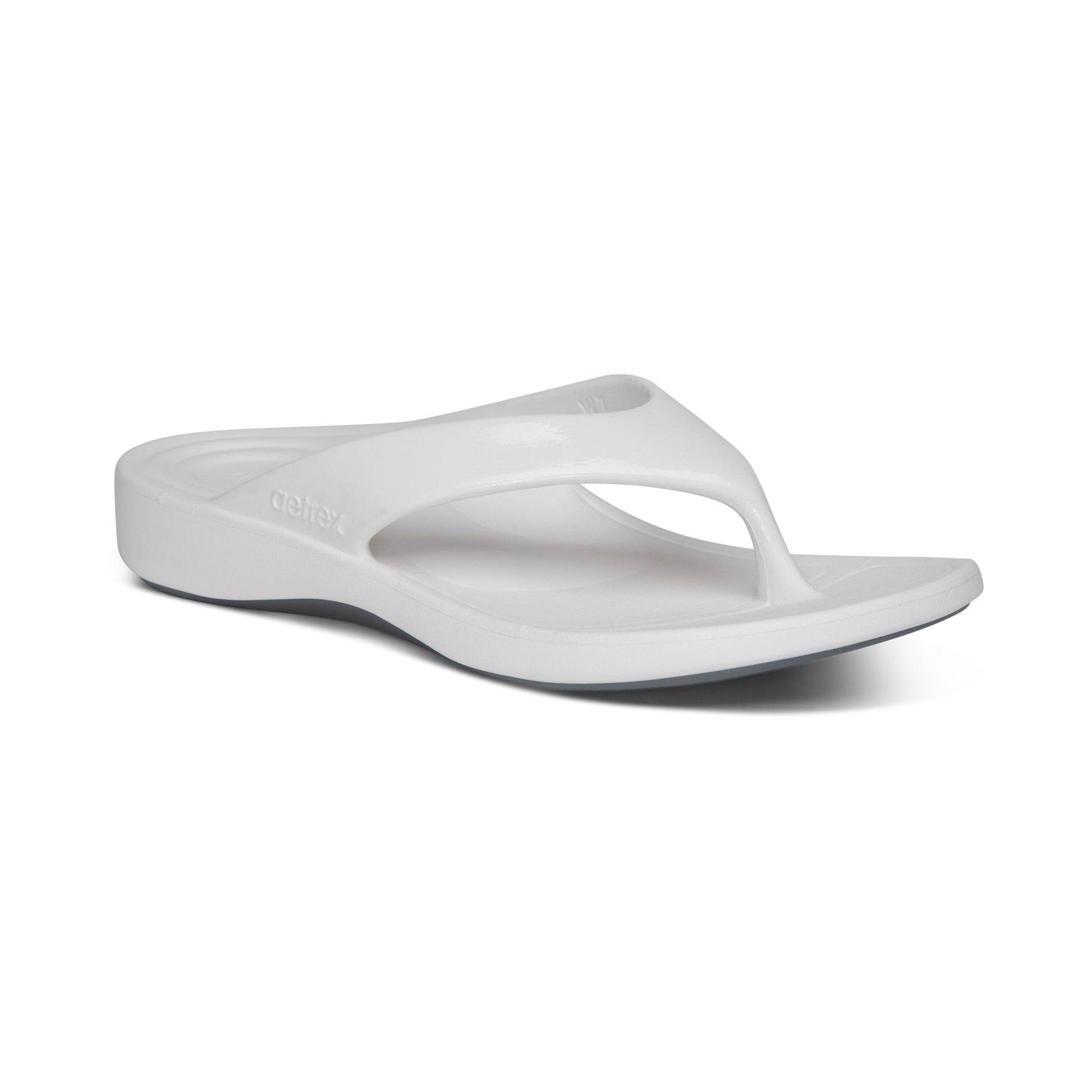 Aetrex Maui Flips Women - White - Sole Therapy