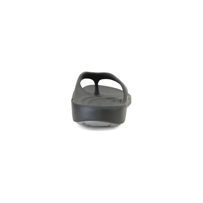 Aetrex Maui Orthotic Flips Men Black - Sole Therapy