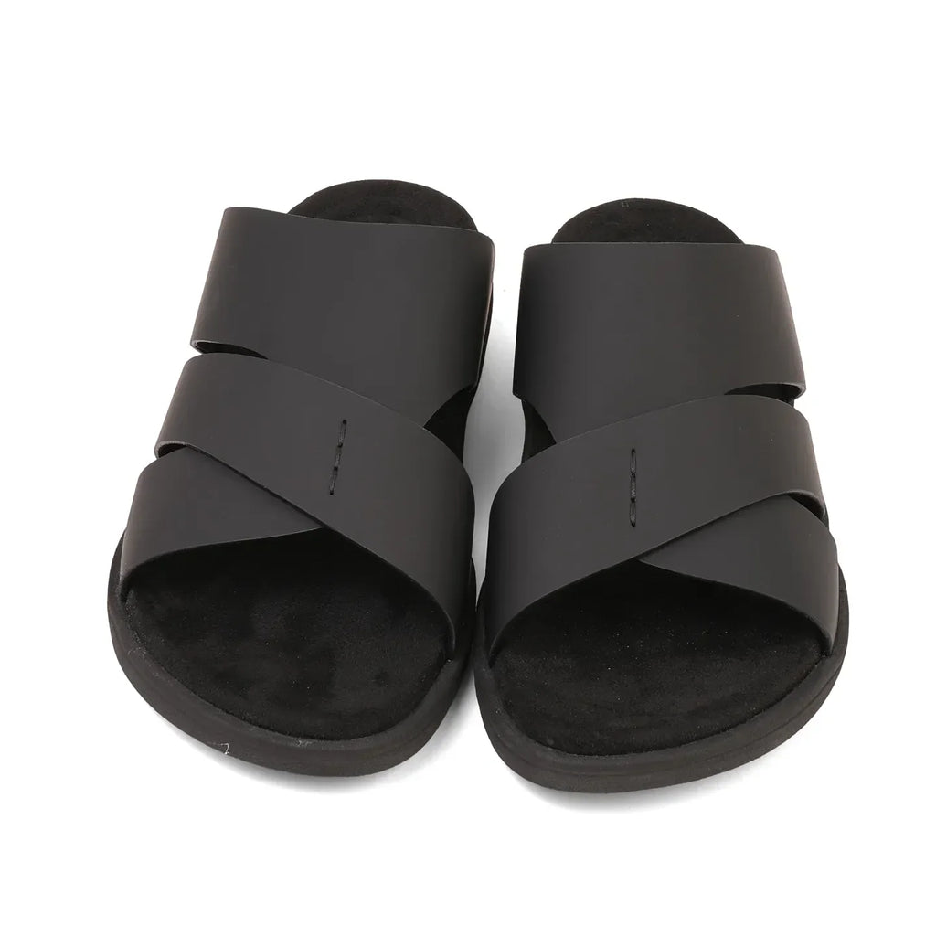 Aetrex Premium Comfort Foot Bed Arabic Sandals Black - Sole Therapy