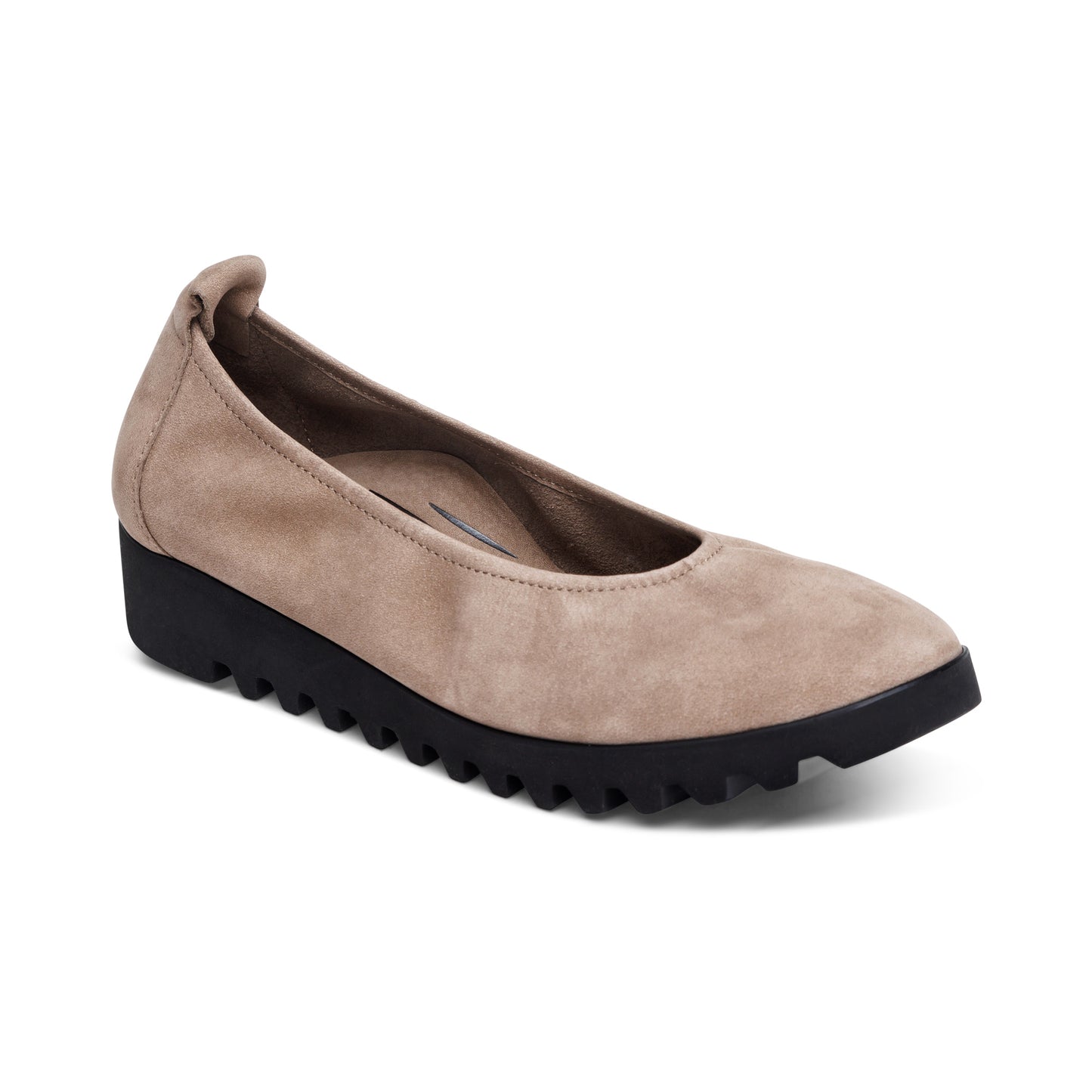 Brianna Ballet Women Flats Taupe