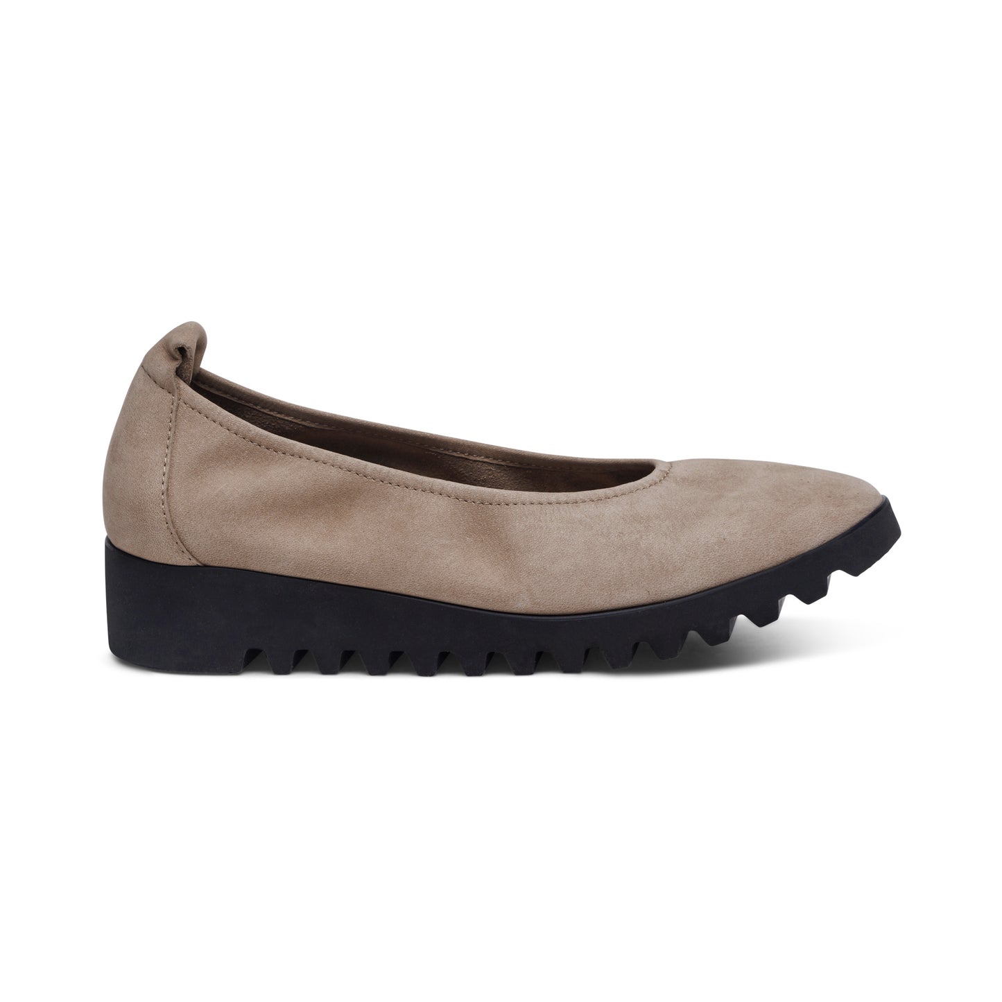 Brianna Ballet Women Flats Taupe
