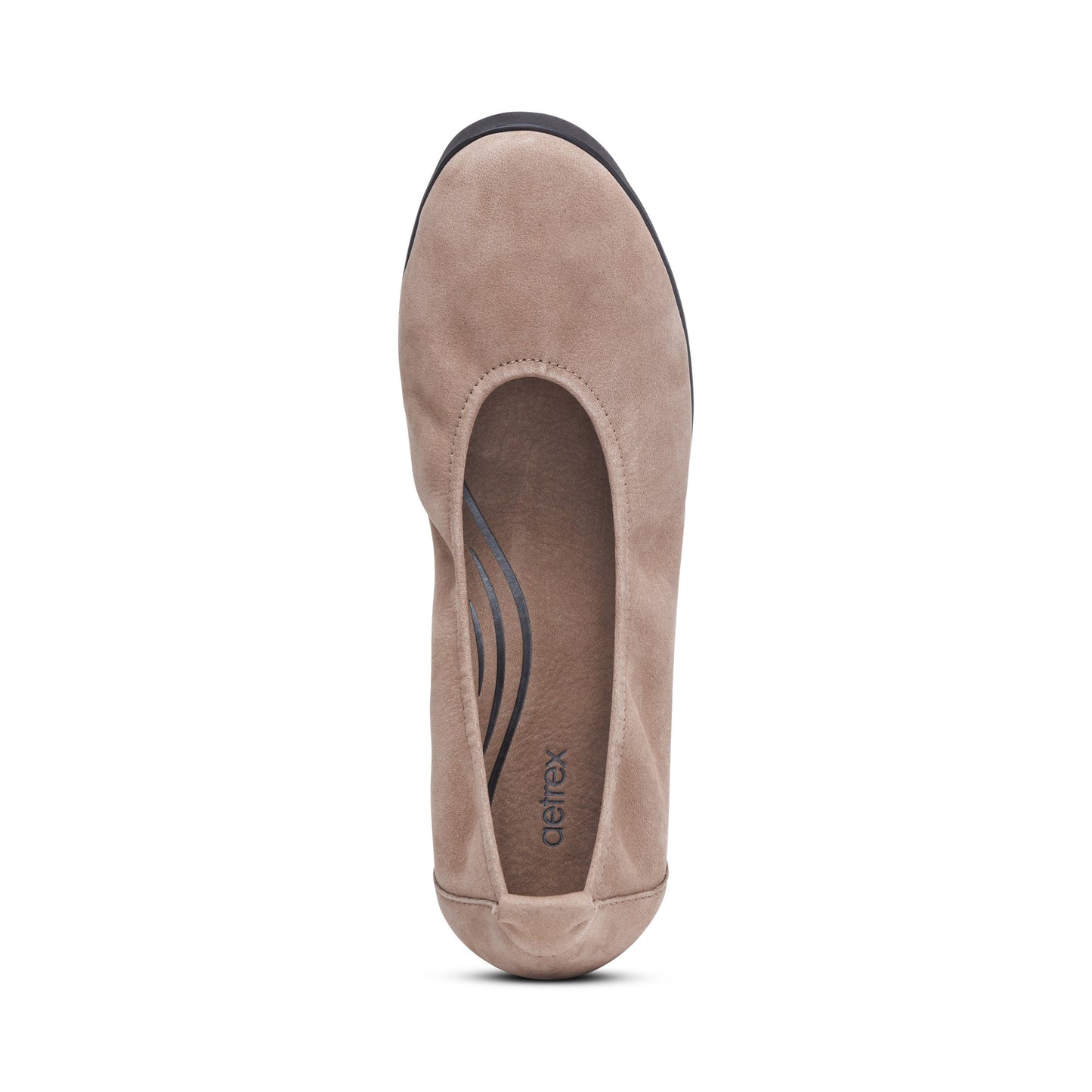 Brianna Ballet Women Flats Taupe