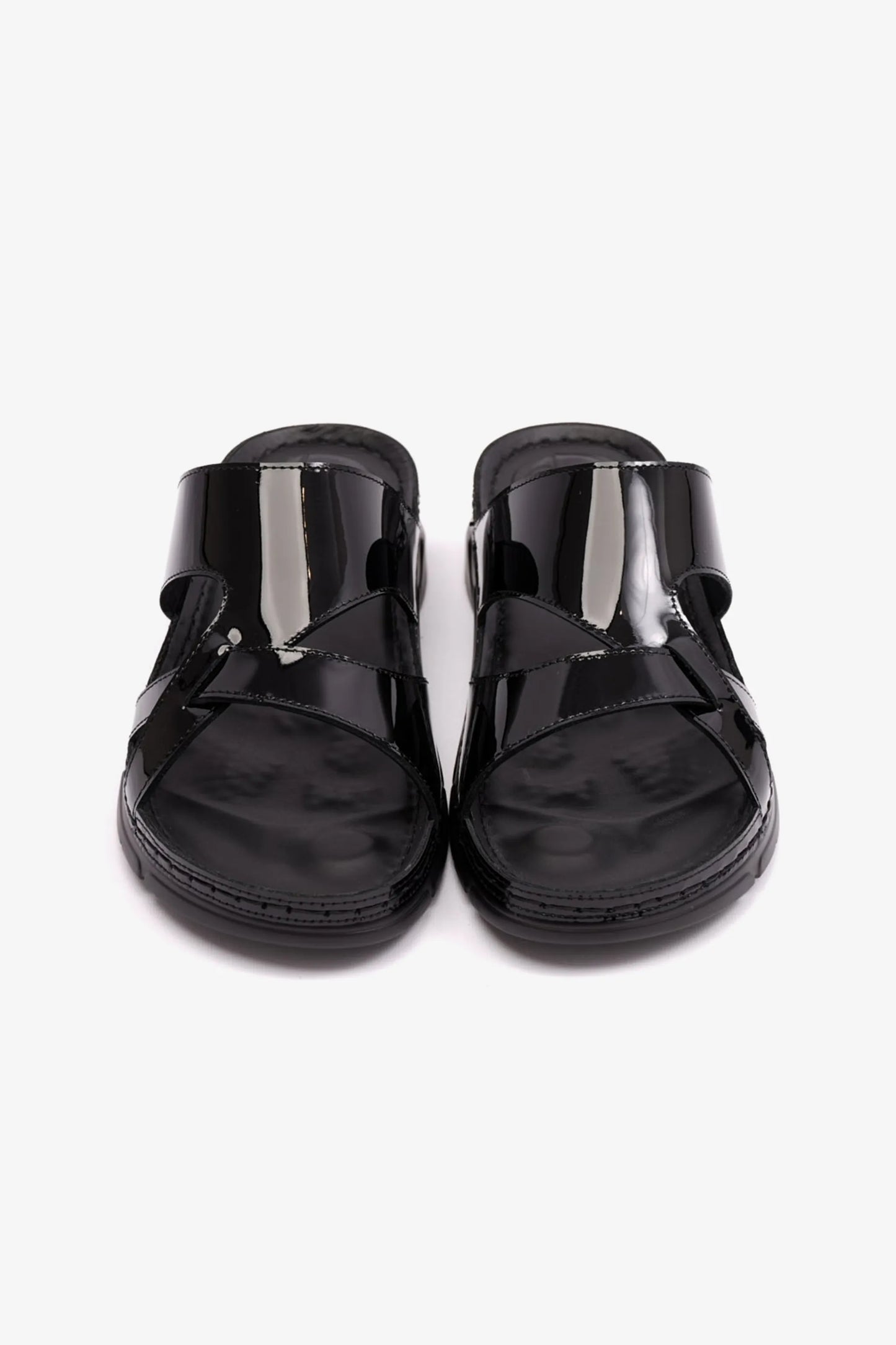 COMFORT PLUS LADIES SANDALS BLACK - 612
