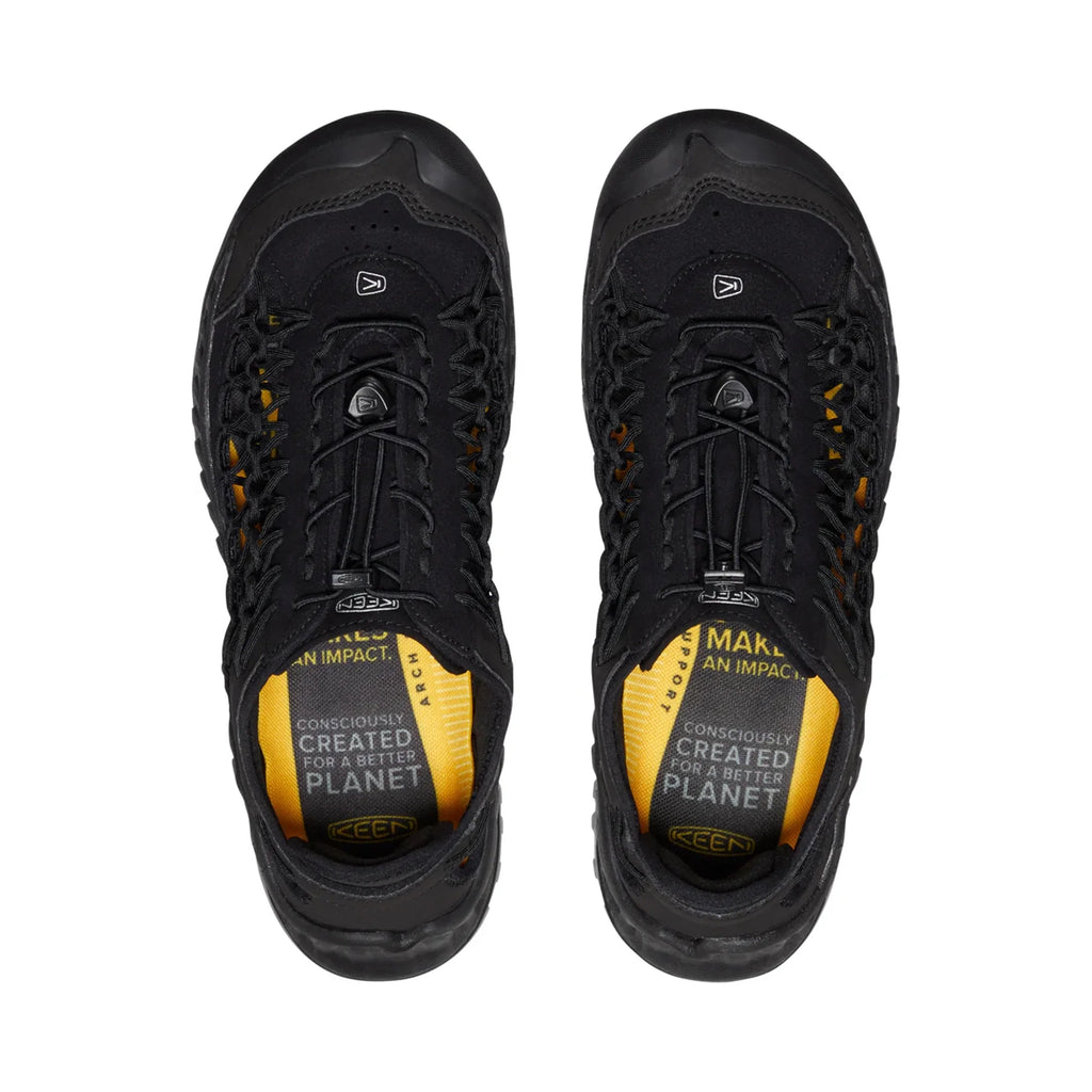 MEN UNEEK  NXIS SANDALS TRIPLE BLACK/BLACK - Sole Therapy