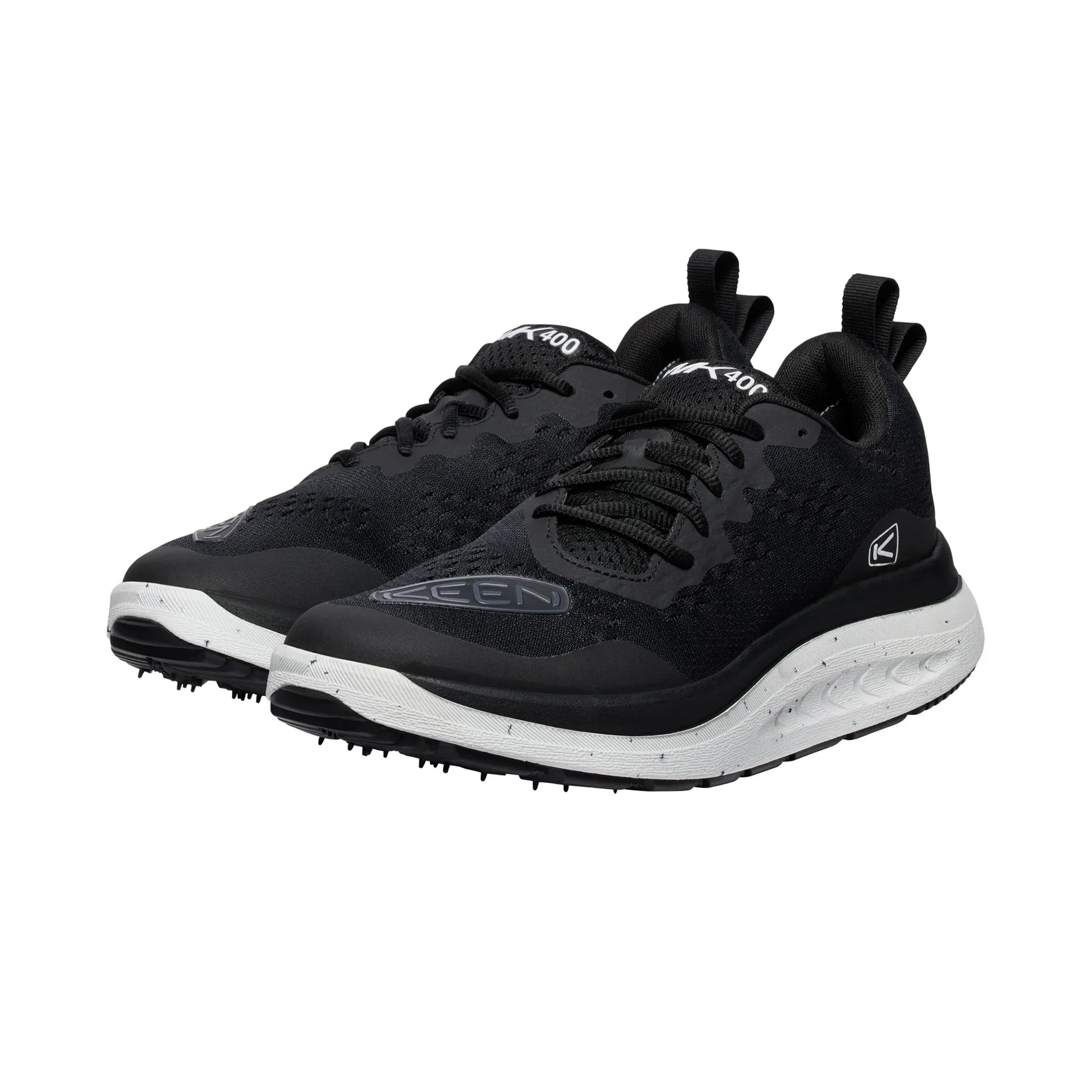 MEN WK400 UNEEK SHOES BLACK/WHITE - Sole Therapy
