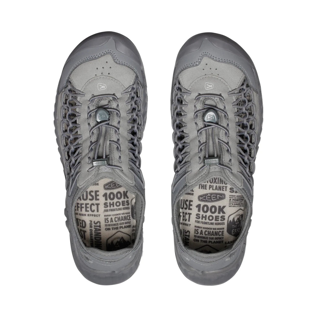 MENS UNEEK NXIS SANDALS GREY/STEEL GREY - Sole Therapy