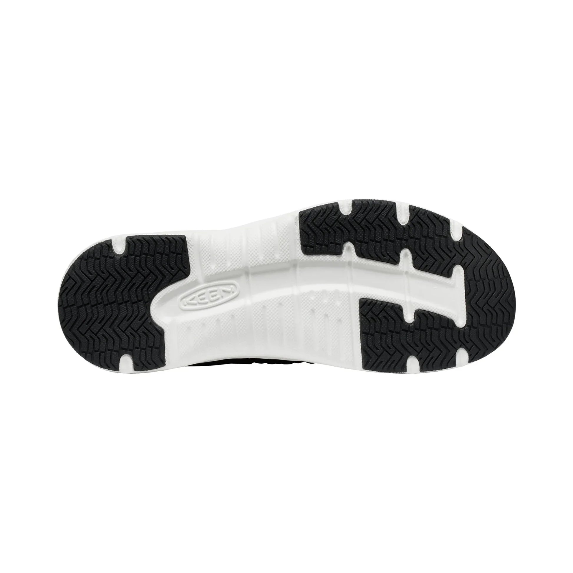 MENS UNEEK O3 FLAT SANDALS BLACK /STAR WHITE - Sole Therapy