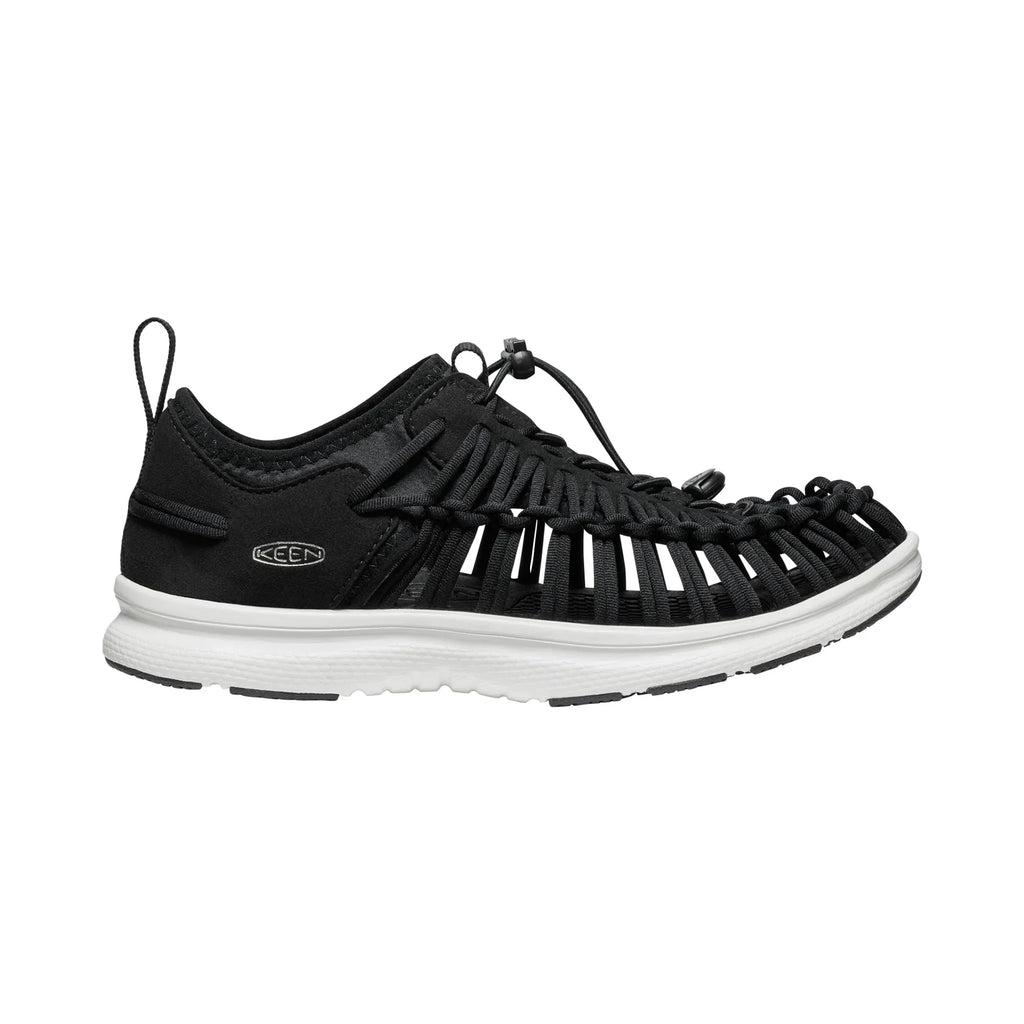 MENS UNEEK O3 FLAT SANDALS BLACK /STAR WHITE - Sole Therapy