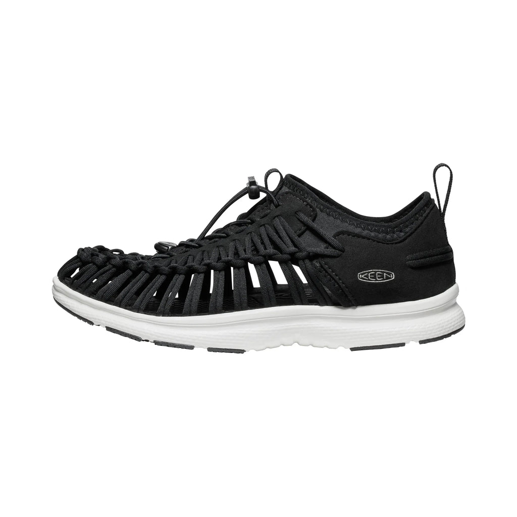 MENS UNEEK O3 FLAT SANDALS BLACK /STAR WHITE - Sole Therapy