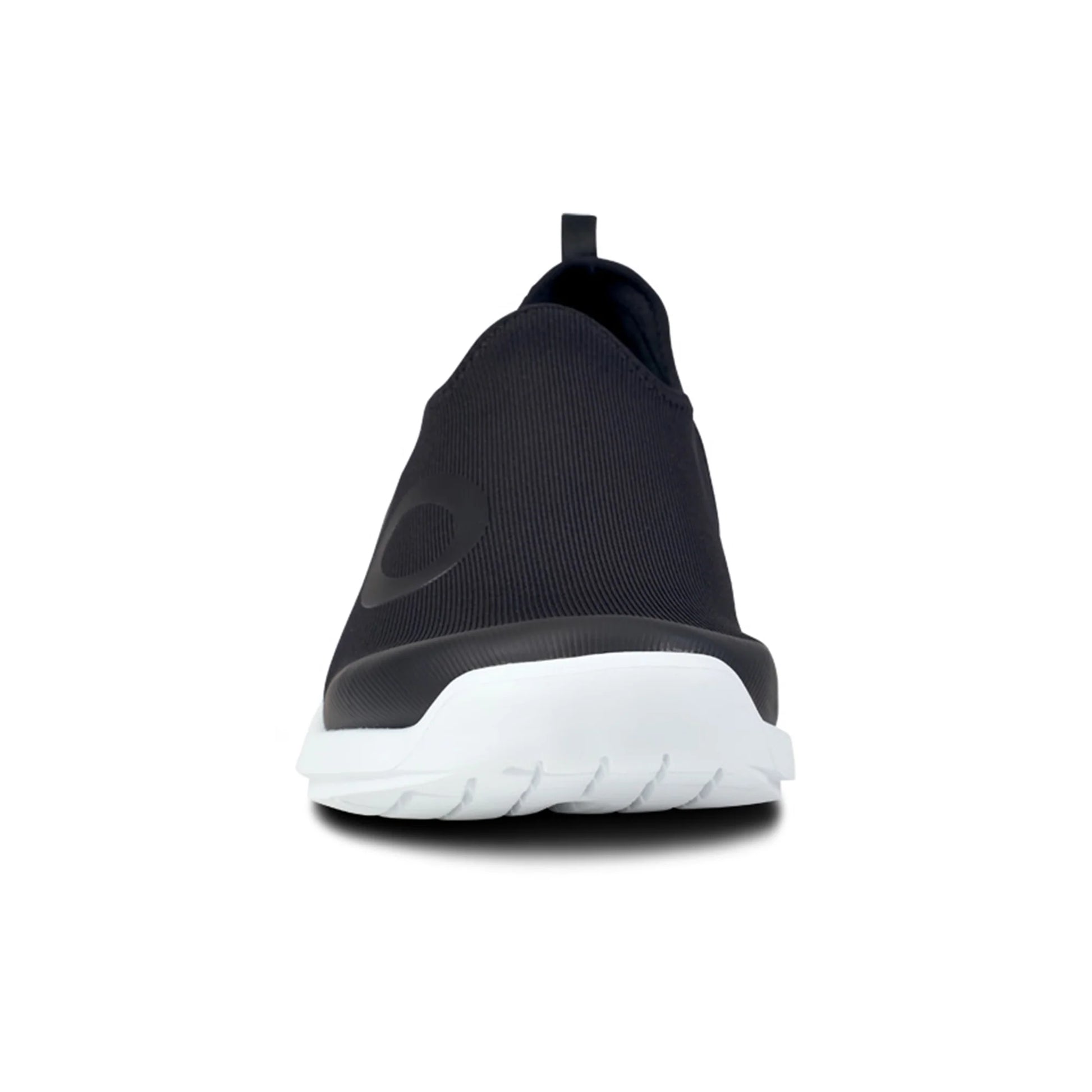 OOFOS MEN'S OOMG SPORT LOW SHOE - WHITE BLACK - Sole Therapy