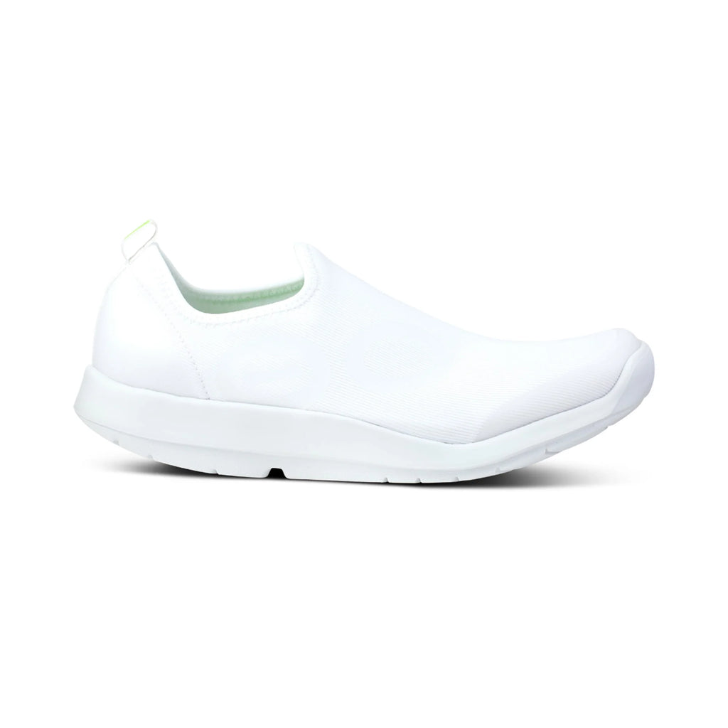 OOFOS MEN'S OOMG SPORT LOW SHOE - WHITE - Sole Therapy