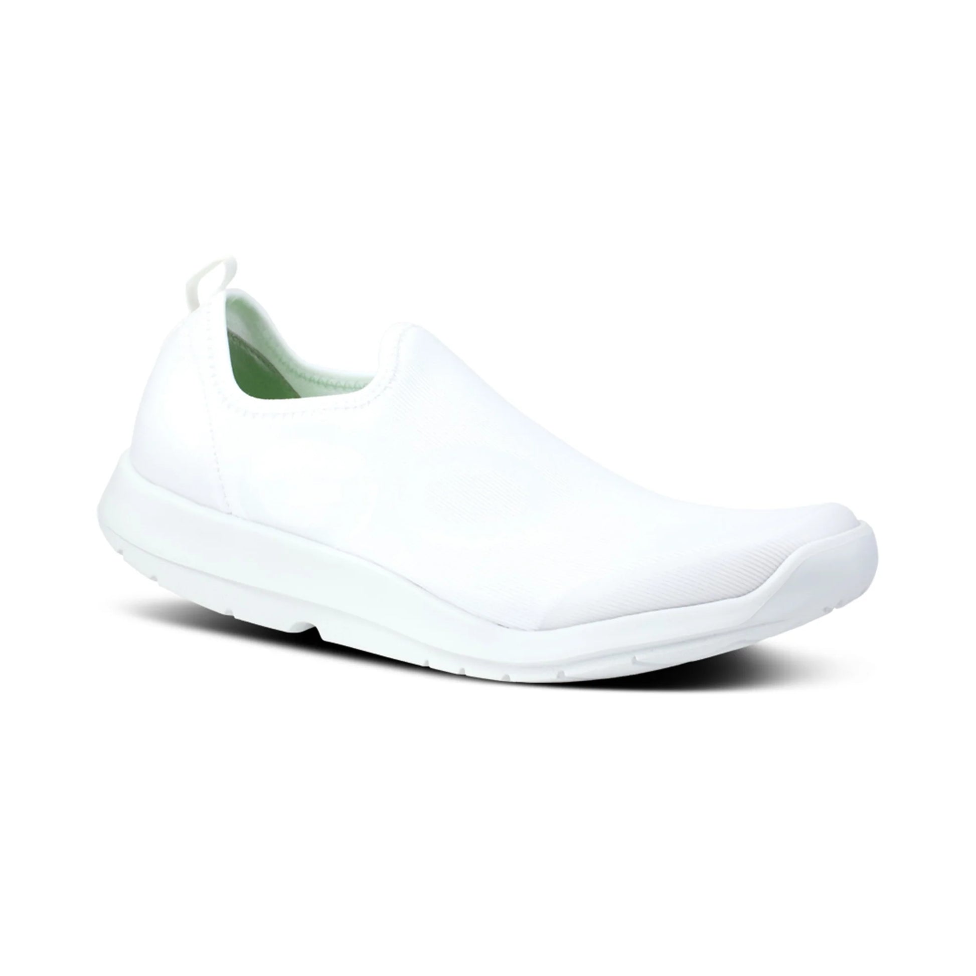 OOFOS MEN'S OOMG SPORT LOW SHOE - WHITE - Sole Therapy