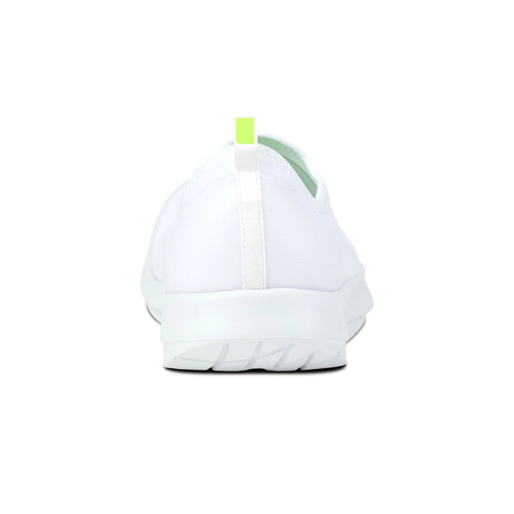 OOFOS MEN'S OOMG SPORT LOW SHOE - WHITE - Sole Therapy