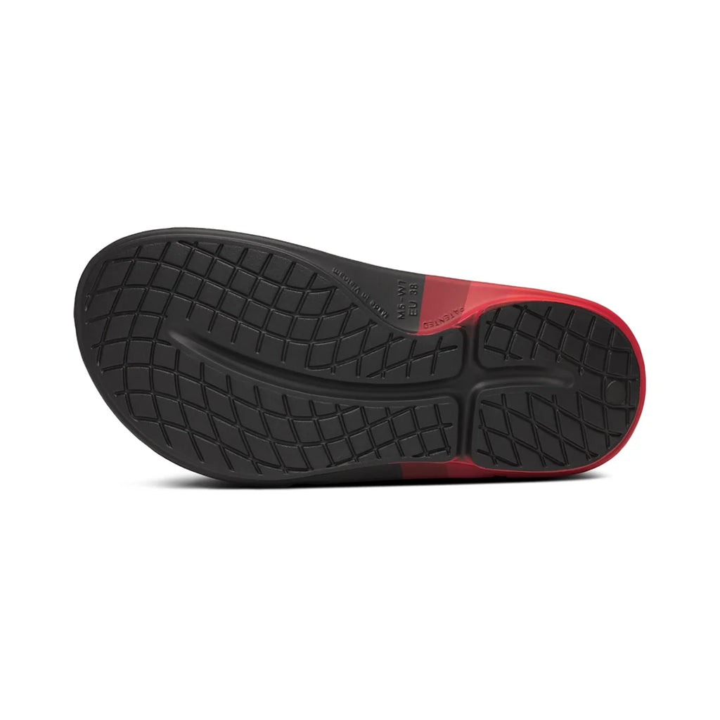 OOFOS UNISEX OOAHH SANDALS - FIRE RALLY - Sole Therapy