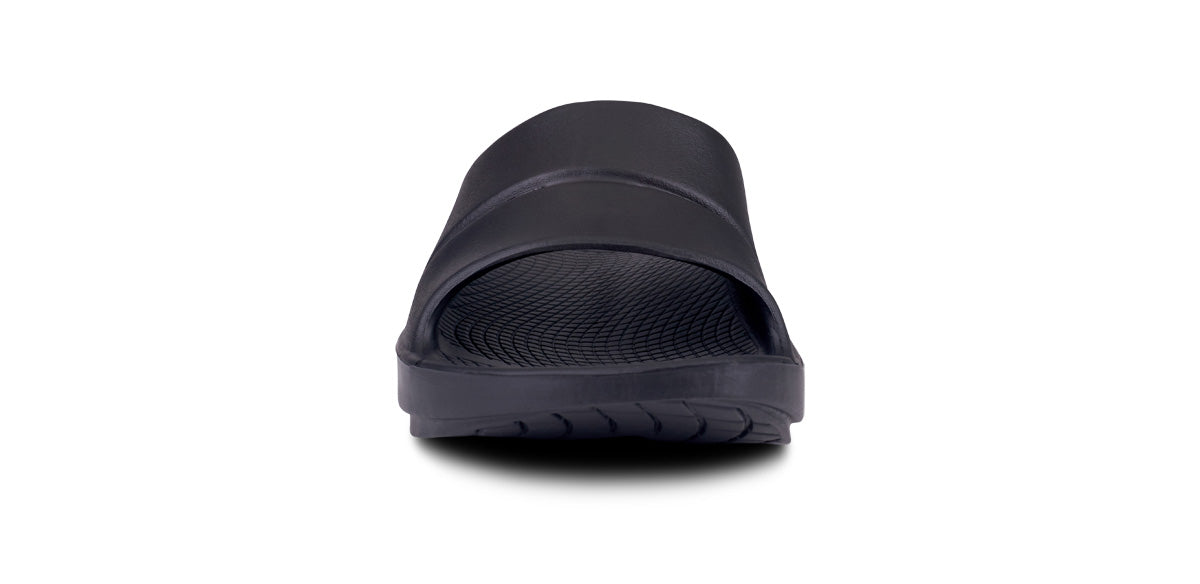 OOFOS UNISEX OOAHH SLIDE SANDAL-BLACK - Sole Therapy