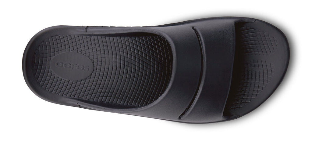 OOFOS UNISEX OOAHH SLIDE SANDAL-BLACK - Sole Therapy