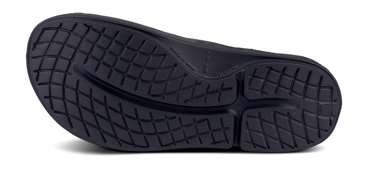 OOFOS UNISEX OOAHH SLIDE SANDAL-BLACK - Sole Therapy