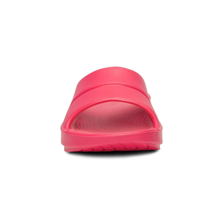 OOFOS UNISEX OOAHH SLIDE SANDALS  - NEON BERRY - Sole Therapy