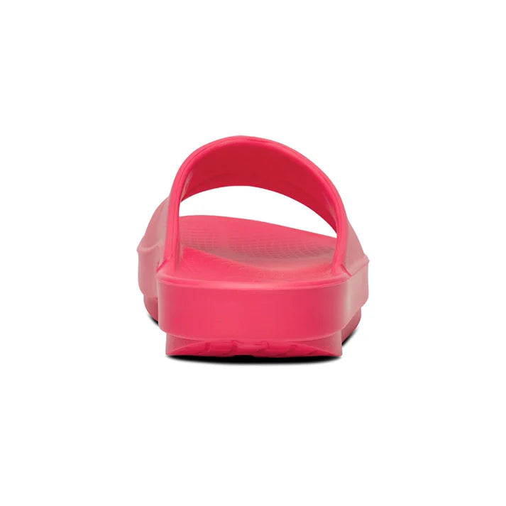 OOFOS UNISEX OOAHH SLIDE SANDALS  - NEON BERRY - Sole Therapy