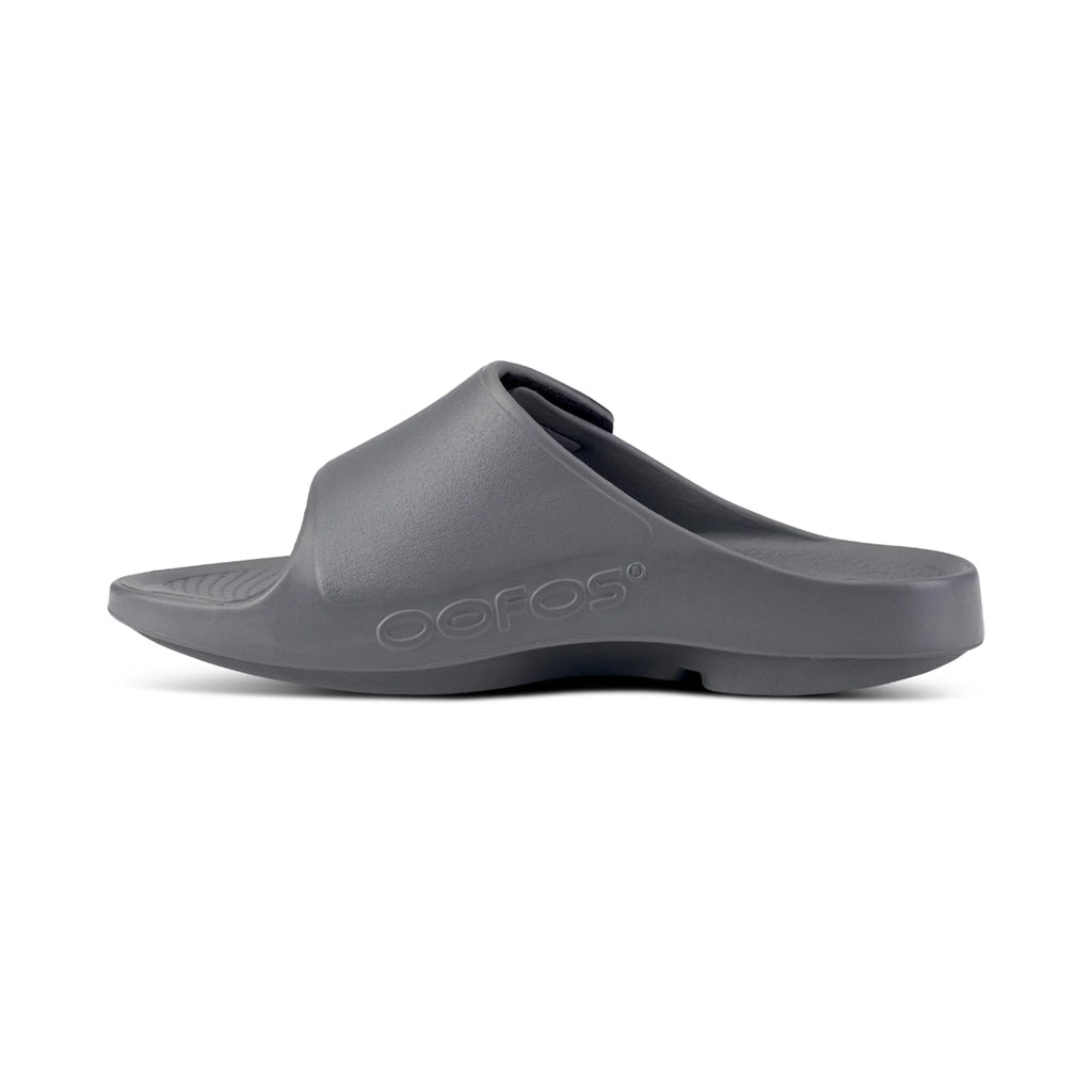 OOFOS UNISEX OOAHH SPORT FLEX SANDAL - SLATE - Sole Therapy