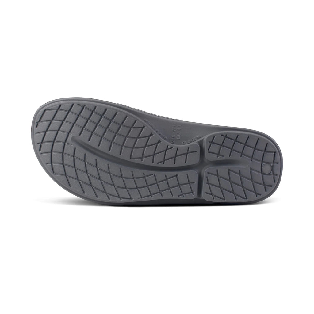 OOFOS UNISEX OOAHH SPORT FLEX SANDAL - SLATE - Sole Therapy