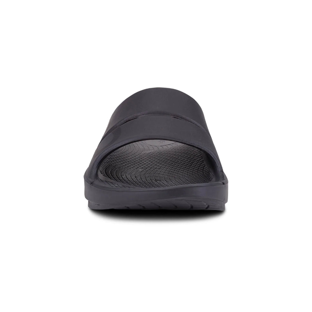 OOFOS UNISEX OOAHH SPORT SLIDE SANDAL - BLACK - Sole Therapy