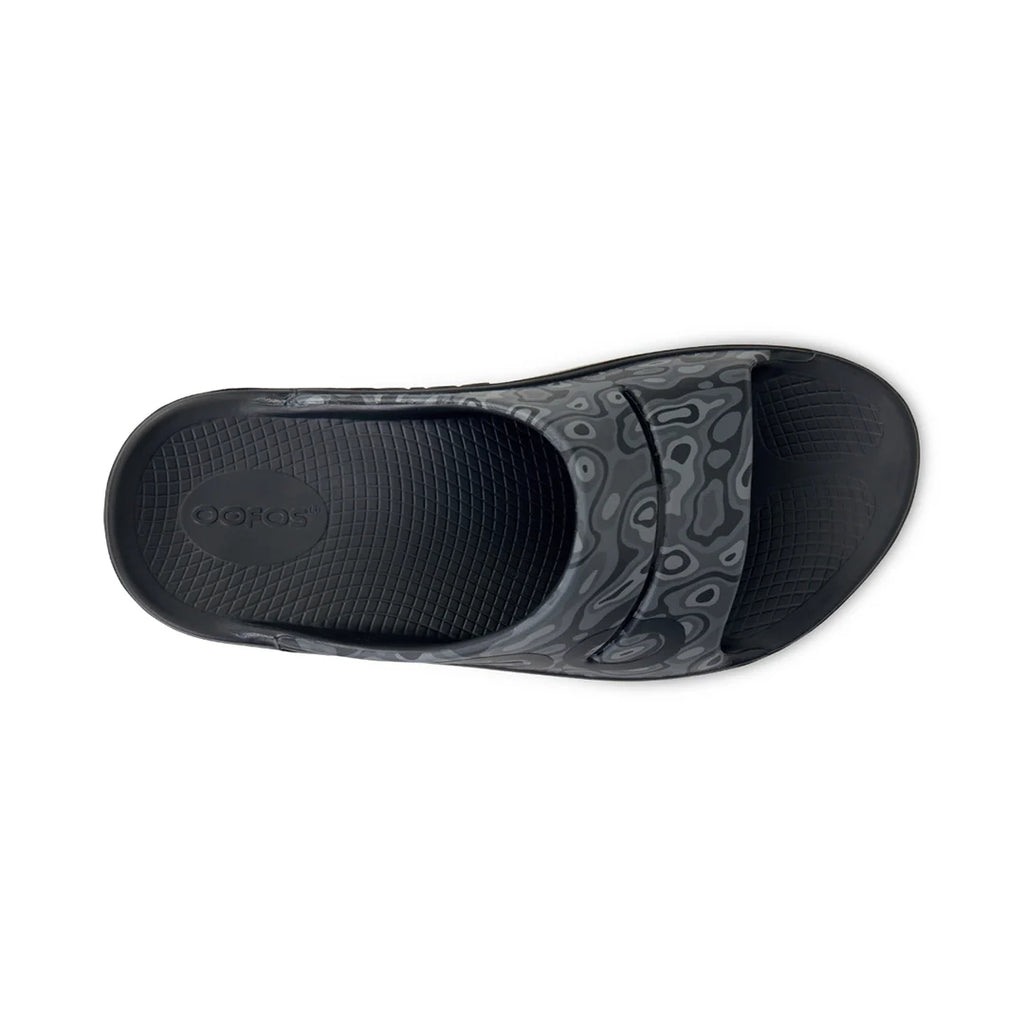 OOFOS UNISEX OOAHH SPORTS FLEX SANDALS - Black Water Camo - Sole Therapy