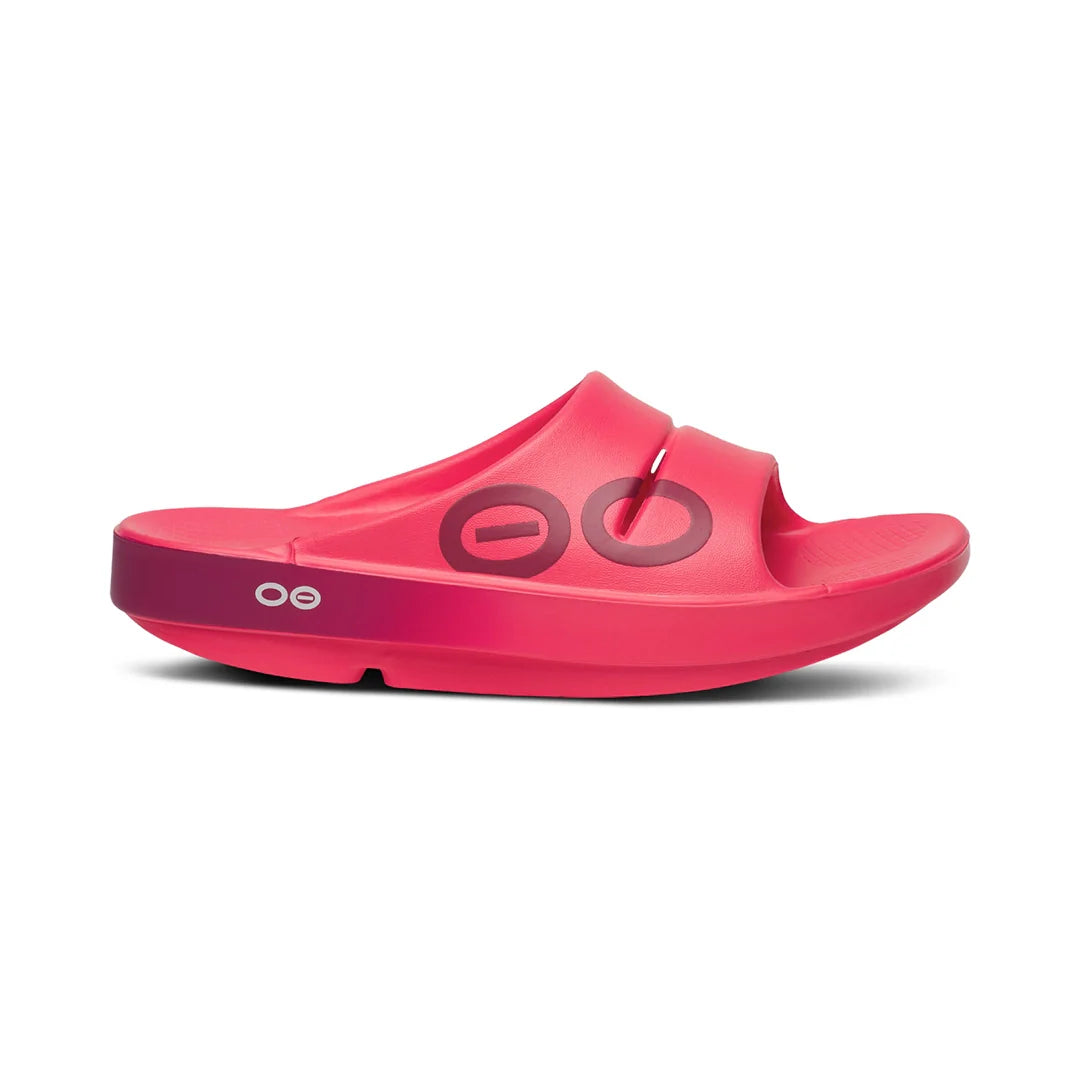 OOFOS UNISEX OOAHH SPORTS FLEX SANDALS - RAZZ FADE - Sole Therapy