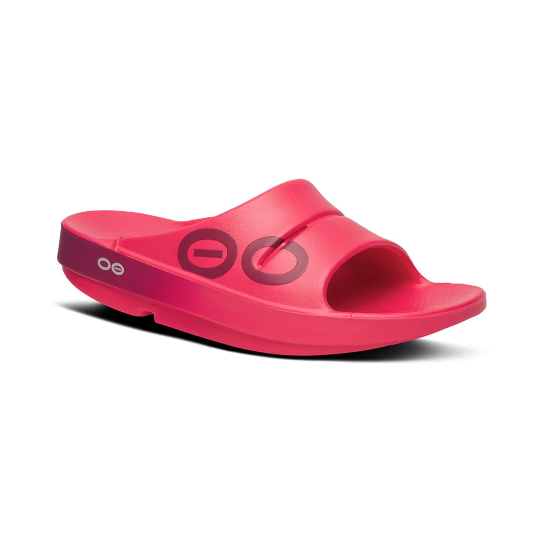 OOFOS UNISEX OOAHH SPORTS FLEX SANDALS - RAZZ FADE - Sole Therapy