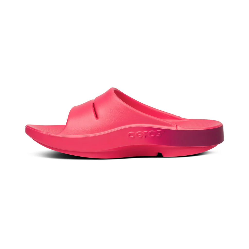 OOFOS UNISEX OOAHH SPORTS FLEX SANDALS - RAZZ FADE - Sole Therapy