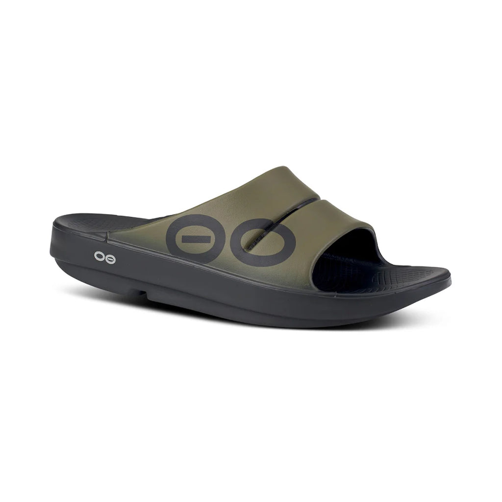 OOFOS UNISEX OOAHH SPORTS FLEX SANDALS - TACTICAL GREEN - Sole Therapy
