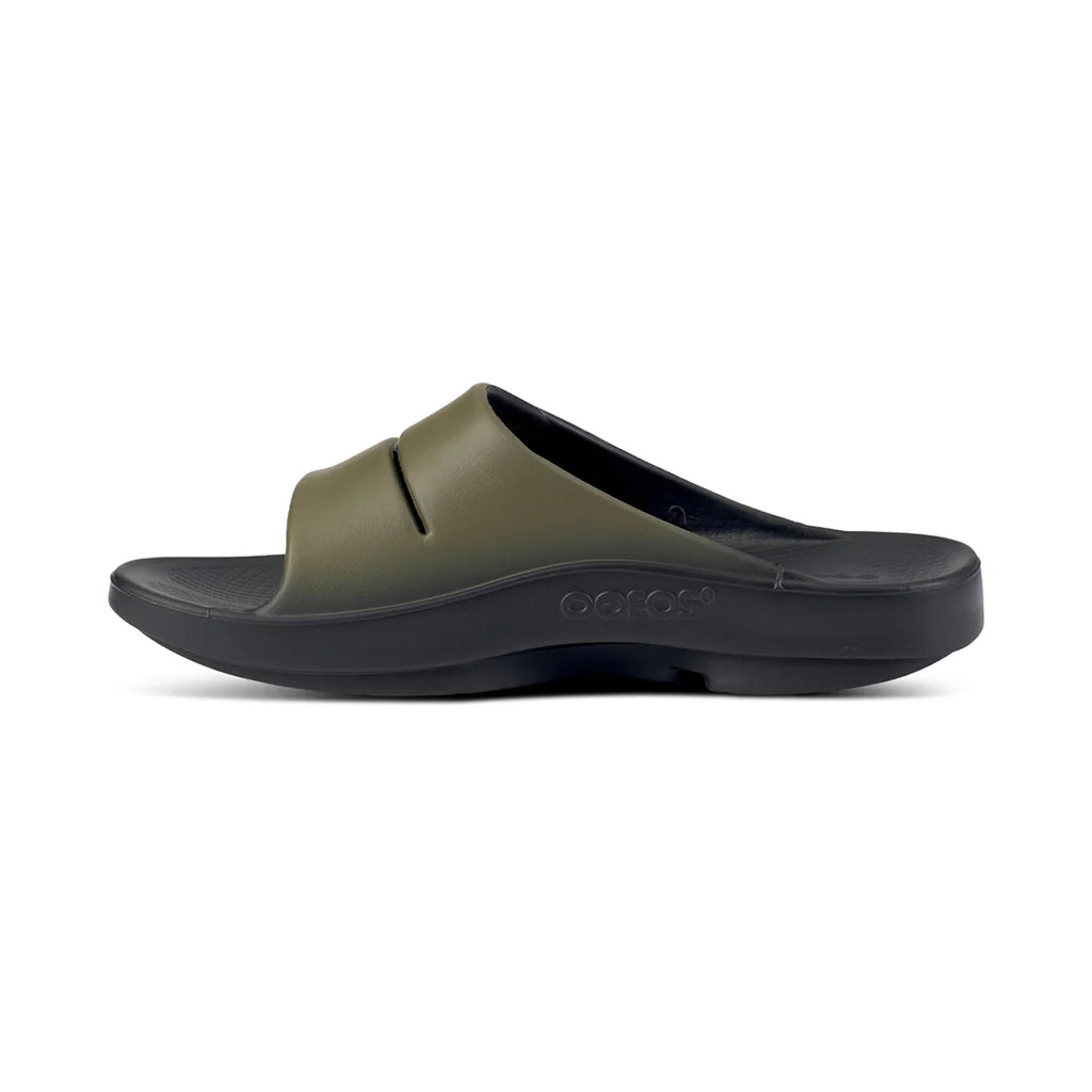 OOFOS UNISEX OOAHH SPORTS FLEX SANDALS - TACTICAL GREEN - Sole Therapy